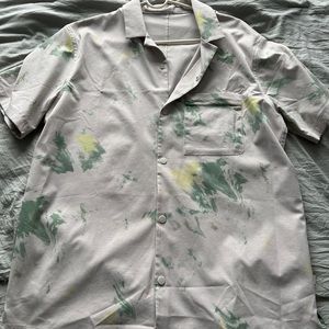 Lululemon short sleeve button down